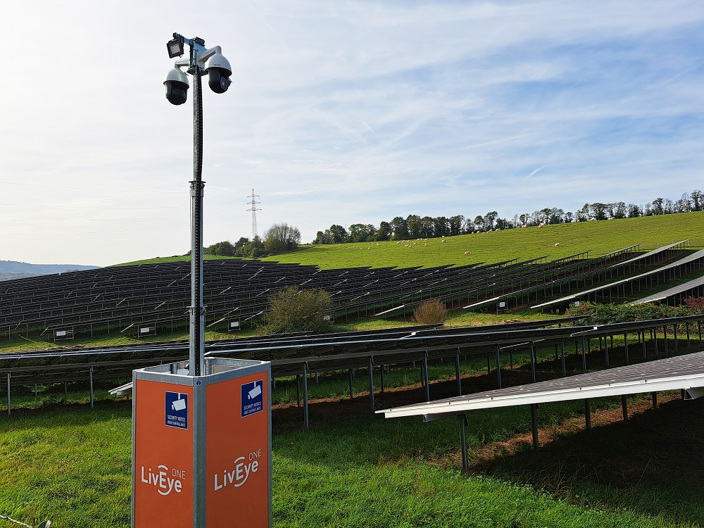 Videoüberwachung Solarpark