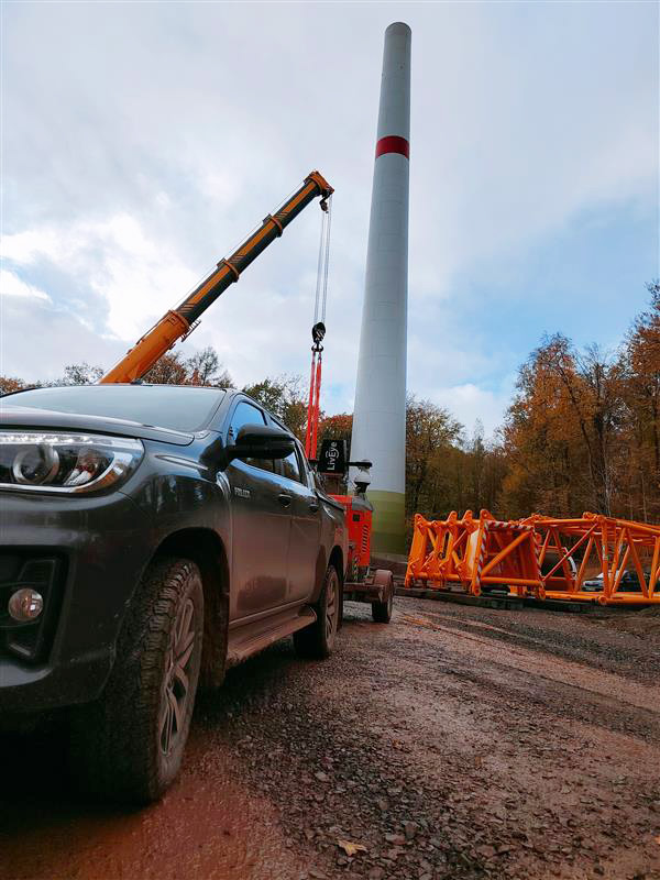 Videoüberwachung Windpark